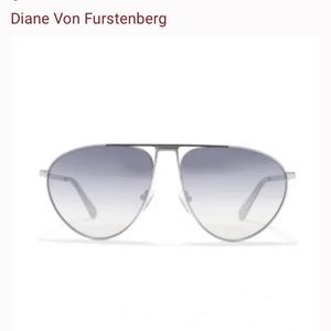 DVF Diane Von Furstenberg Aviator Sunglasses